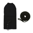 thumbnail image 3 of funtasica Boat Fenders Cover Marine Bumpers Cover Protector Easy to Install Lightweight Accessory for Center Rope Tube Fenders Black Rope, 3 of 8