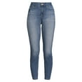thumbnail image 5 of Levi Strauss Signature Women's and Women's Plus Mid Rise Skinny Jeans, Sizes 2-28, 5 of 7