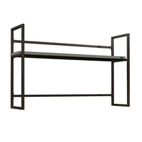 Sauder Manhattan Gate 66" Large Hutch, Mystic Oak Finish