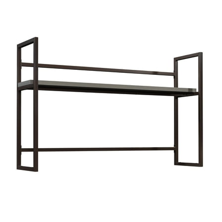 Sauder Manhattan Gate 66" Large Hutch, Mystic Oak Finish