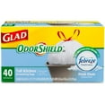 thumbnail image 1 of Tall Kitchen Trash Bags, Odor Shield, Drawstring, White, 13 Gallon, 40-Ct. - 78361, 1 of 8