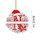 thumbnail image 1 of Decoraciones de Árbol de Navidad 26 Letras Decoraciones Colgantes de Navidad para Artesanías de Bricolaje, 1 of 5