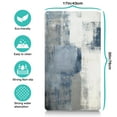 thumbnail image 5 of Dog Food Mat for Pet Dog Food Mat, Dog Mat for Food and Water, Pet Dog Cat Bowl Mat, No-Slip Absorbent Water Water Bowl Mat with Blue Oil Painting Abstract,17inx30in, 5 of 7