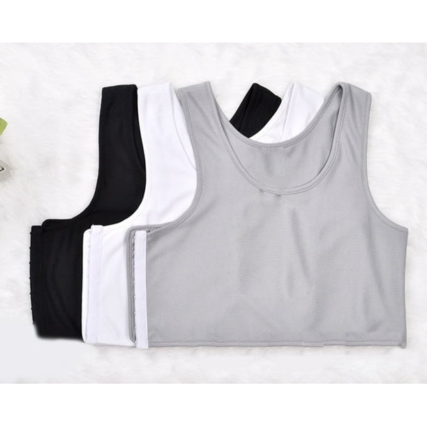 Women's Chest Binder Vest Slim Flat Compression Cami Side Breasted