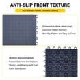 thumbnail image 6 of Studyset 12"X12" Interlocking Garage Floor Tiles,Heavy-Duty Double-Sided Non-Slip Double-Sided Texture Garage Flooring Tiles for Garage, Basement & Workshop, 6 of 8