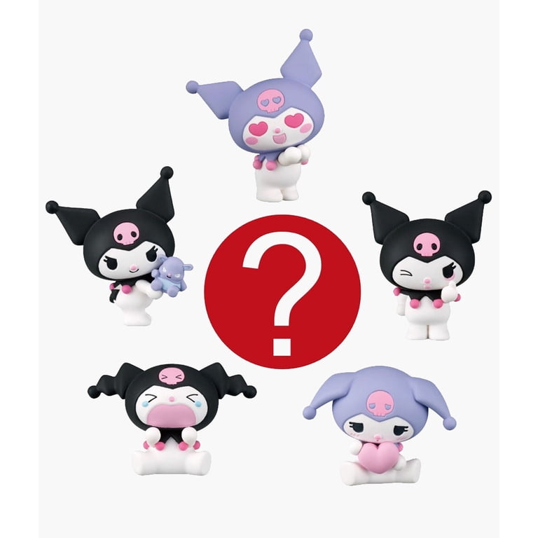 4 X SANRIO Blind Bag Character Eraser Bags (kuromi/hello Kitty