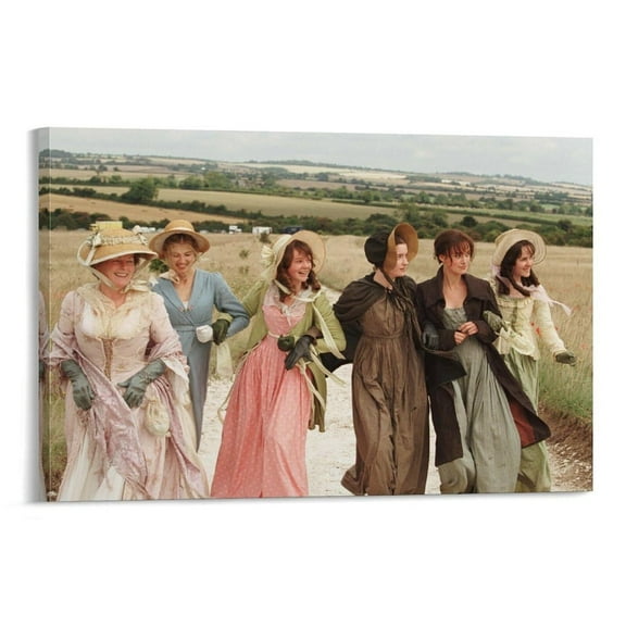 Pride & Prejudice Movie Poster Canvas Poster Wall Art Picture Prints Hanging Photo Decor Home Posters Artworks