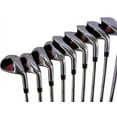 thumbnail image 5 of Extreme X5 Wide Sole iBRID Iron Set Short Senior Men's Complete 8-Piece Iron Set (4-SW) Right Handed Senior Flex A Flex Club (Short Men - 5' to 5'4"), 5 of 9