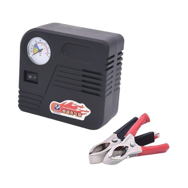 Almencla Motorcycle Tire Inflator 12V Fast Inflation Air Pump Portable Air