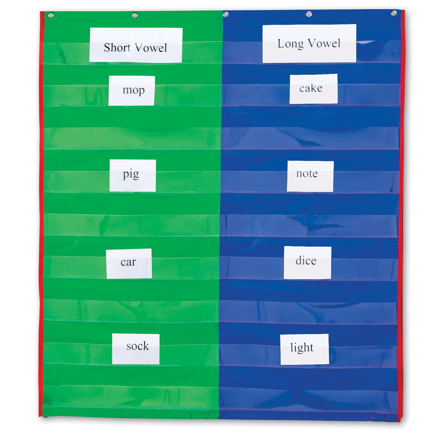 Learning Resources 2/4 Column Double-Sided Pocket Chart