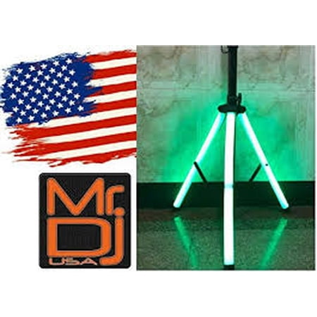 MR DJ SS600LED Color Stand Universal Color-Changing Stand LED Speaker Stand Tripod Telescoping