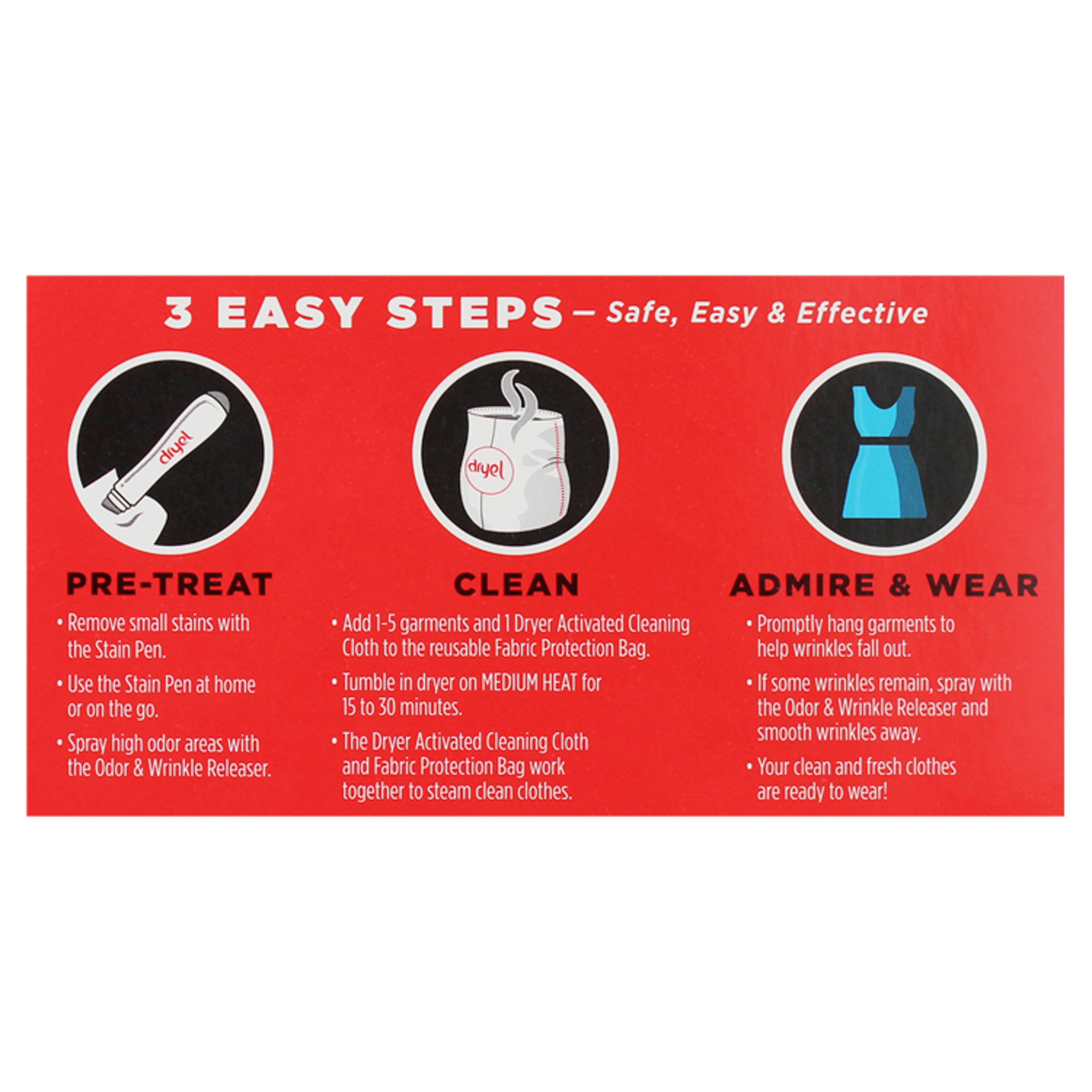 Dryel At-Home Dry Cleaner Starter Kit (Regular Pack) – Ella Home