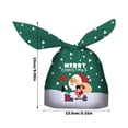 thumbnail image 3 of Less Than 5 Home Textile Storage Christmas Candy Packaging Bag Lovely Rabbit Ear Bag Nougat Dessert Gift Bag, 3 of 8
