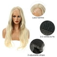 thumbnail image 6 of Unique Bargains Lace Front Wigs For Women Girl 26" Brown Gold Tone Long Body Wave with Wig Cap, 6 of 6