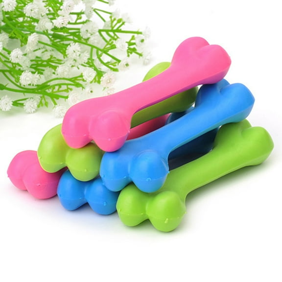 Meidiya 3Pcs Dog Chew Toys,Durable Dog Bone Toys for Aggressive Chewers,Tough Toys for Training and Cleaning Teeth,Interactive Dog Chew Toys for Small Dogs