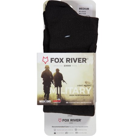 Fox River Adult Tactical Boot Lightweight Mid-Calf Boot Sock