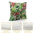 thumbnail image 4 of Qinduosi Watercolor Christmas Pillow Covers Inch Xmas Winter Holiday Square Throw Pillows Set of Farmhouse Home Decor For Sofa Couch Bedroom Outdoor, 4 of 5
