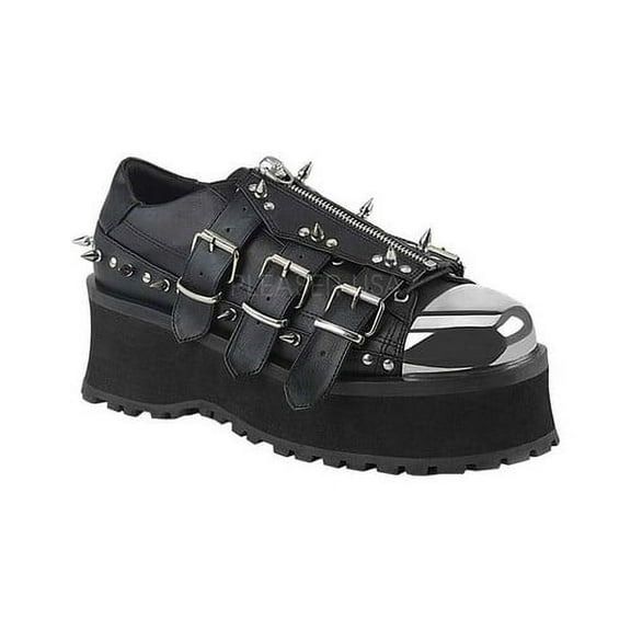 Demonia Gravedigger 03 Top Zip Shoe