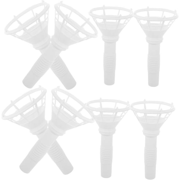 Yoqb 10pcs Wedding Bouquet Holder DIY Handle Artificial Flower Bouquet Stand Bridal Flower Holder for DIY Floral ArrangementsA108