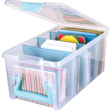 ArtBin Essentials Storage Box with Handle- 12 by 12-Inch Art Craft ...
