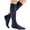 Blue, variant on mediven for Men Classic, 8-15 mmHg, Calf High Compression Stockings, Closed Toe