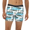 thumbnail image 2 of Men'S Boxer Briefs, Octopus Fish Soft And Breathable Mens Underwear Boxer Briefs With Widen Waist, 2 of 2