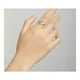 thumbnail image 3 of Anillo ajustable Hand Embrace Couple de plata 925, 3 of 3
