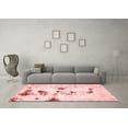 thumbnail image 3 of Ahgly Company Indoor Square Solid Red Modern Area Rugs, 6' Square, 3 of 4