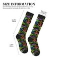 thumbnail image 4 of Pofeuu Game Joysticks Print Compression Socks for Women & Men Circulation - Best Support for Nurses,Running,Athletic,Sports, 4 of 7