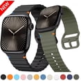 thumbnail image 5 of Correa Sport de Silicona Para Apple Watch, Compatible con Todas Las Series: 1,2,3,4,5,6,7,8,9,10,SE,ULTRA, 5 of 5