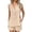 Khaki, variant on Women’s Summer Casual 2 Piece Short Sets 2026 Button Suit Vest Tops Shorts Dressy Business Work Outfits