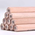 thumbnail image 4 of HB Pencil 50 Pack Bucket Packed Natural Wooden Hexagonal Pencils Higher, 4 of 5
