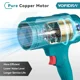 thumbnail image 4 of YOFIDRA - Soplador eléctrico turbo con chorro de aire, pistola de aire fuerte, secador de nieve de mano para autos, herramienta para soplar polvo de hojas para batería Makita de 18 V, 4 of 5