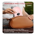 thumbnail image 6 of Portable Cordless Heating Pad for Period Cramps Relief Menstrual Heating Pad for Stomach Back Pink, 6 of 9
