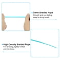 thumbnail image 3 of Unique Bargains 0.8mm x 109 Yard Nylon Satin Cord 0.8mm Beading String Braided Rope, Cyan, 3 of 6