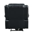 thumbnail image 4 of ACME Zuriel Power Recliner, Black PU 52288, 4 of 8