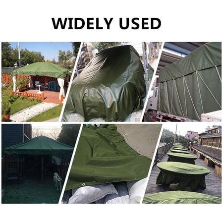 Comaie Heavy Duty Tarps Waterproof Ground Tent Trailer Cover Tarpaulin