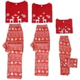 thumbnail image 3 of DARING DIVA Top Cute Print Pants Red Family Pajama Set ["Men"] M Red, 3 of 5