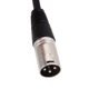 thumbnail image 5 of Cable de audio para micrófono blindado XLR macho a 3 pines MIC de 0,5 m, 5 of 5