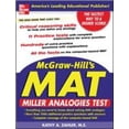 thumbnail image 1 of Pre-Owned McGraw-HIll's MAT: Miller Analogies Test (Paperback) 0071452230 9780071452236, 1 of 1
