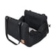 thumbnail image 3 of Cama transportín para mascotas con asiento de coche para perros, con bolsillo de almacenamiento, almohadilla suave y duradera desmontable. Negro, 3 of 9