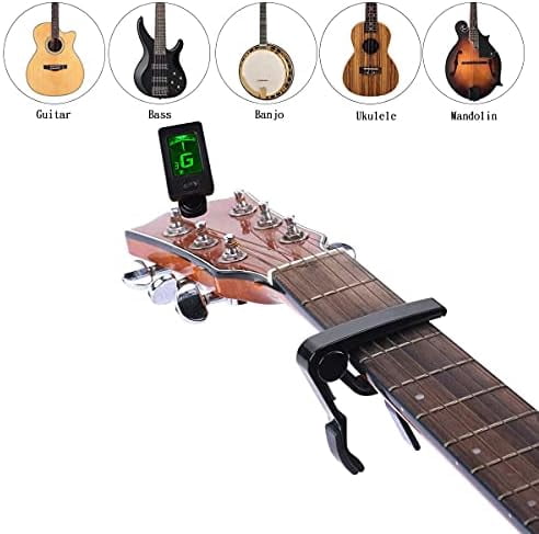 Electric Guitar Strings 3 Full Sets and Tuner, 3 in 1 Restringing Tool, Capo,Picks and Other Useful Tools