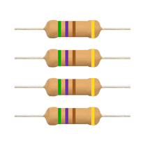 E5-Electronics Carbon Film Resistors, 0.25W, 560 Ohm, 20 Count