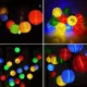 thumbnail image 5 of Farol solar LED, 20 LED, IP65, resistente al agua, cadena de luces LED, para interior y exterior, ideal para fiestas en el jardín o Navidad (rojo, verde, azul, amarillo) [Clase energética A+++], 5 of 5