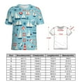 thumbnail image 2 of Nautical Sailing Boats Wrapping T Shirts Basic T-Shirt Short Sleeve Ladies Tee Shirt Summer Graphic Clothing, 2 of 7
