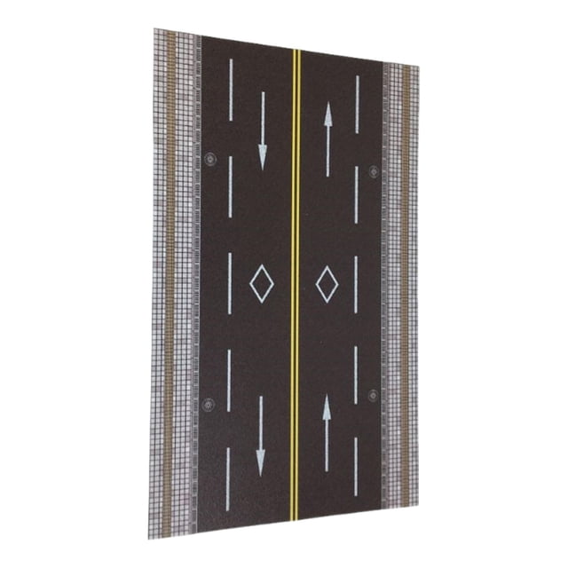 1/64 Escena de carretera Modelo de coche Escena Mat Fondo Diseño antideslizante Estacionamiento Estilo E