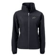 thumbnail image 2 of Women's Cutter & Buck Black Buffalo Bills Charter Eco Recycled Full-Zip Hoodie Jacket, 2 of 3
