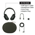 thumbnail image 2 of Sony WH-1000XM4 Wireless Noise Canceling Over-the-Ear Headphones with Google Assistant, 2 of 14