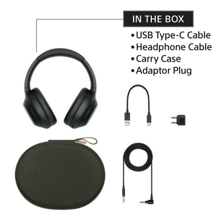 Sony - WH1000XM4 Wireless Noise-Cancelling Over-the-Ear Headphones - Silver