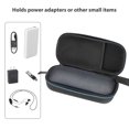 thumbnail image 2 of Cylindrical Speaker Bag Waterproof Bluetooth-compatible Speaker Carrying Box Black, 2 of 5